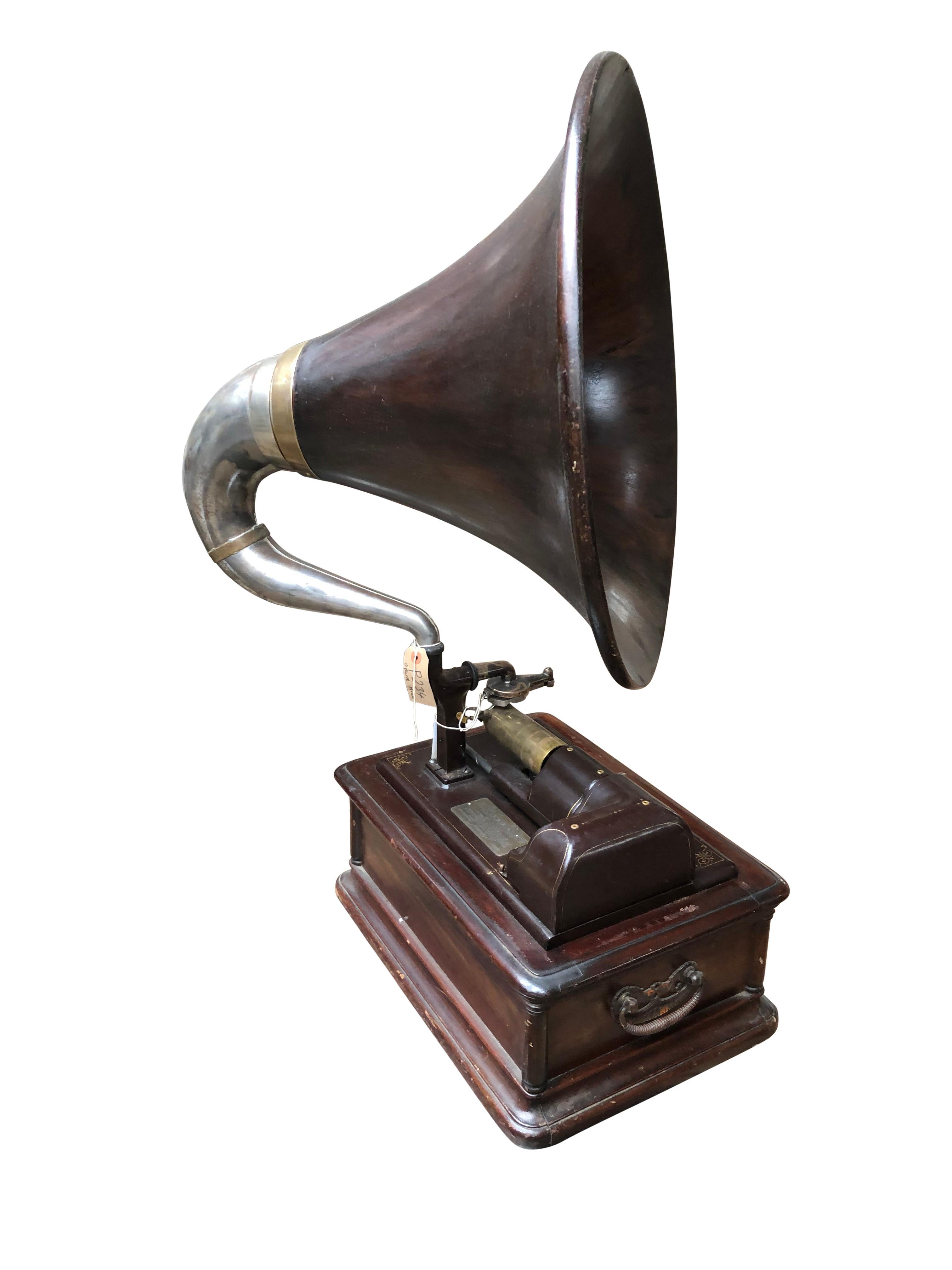 Central American Opera Gramophone, Thomas A. Edison, 19th Century