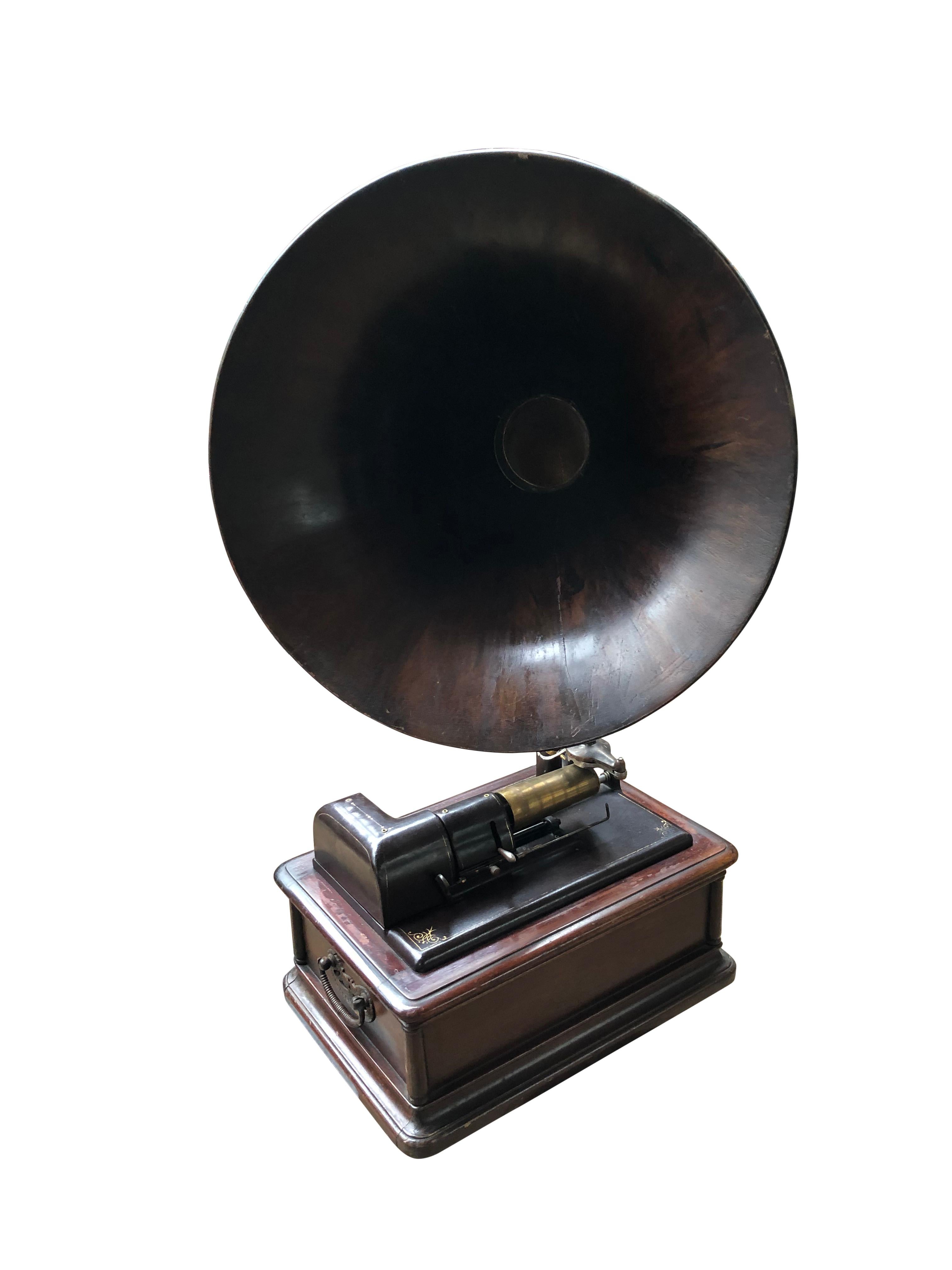 Opera Gramophone, Thomas A. Edison, 19th Century In Good Condition In London, GB