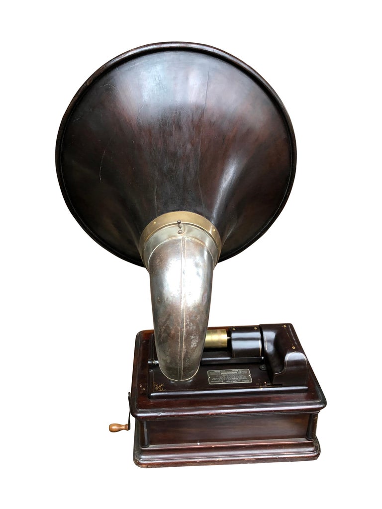 Opera Gramophone, Thomas A. Edison, 19th Century at 1stDibs