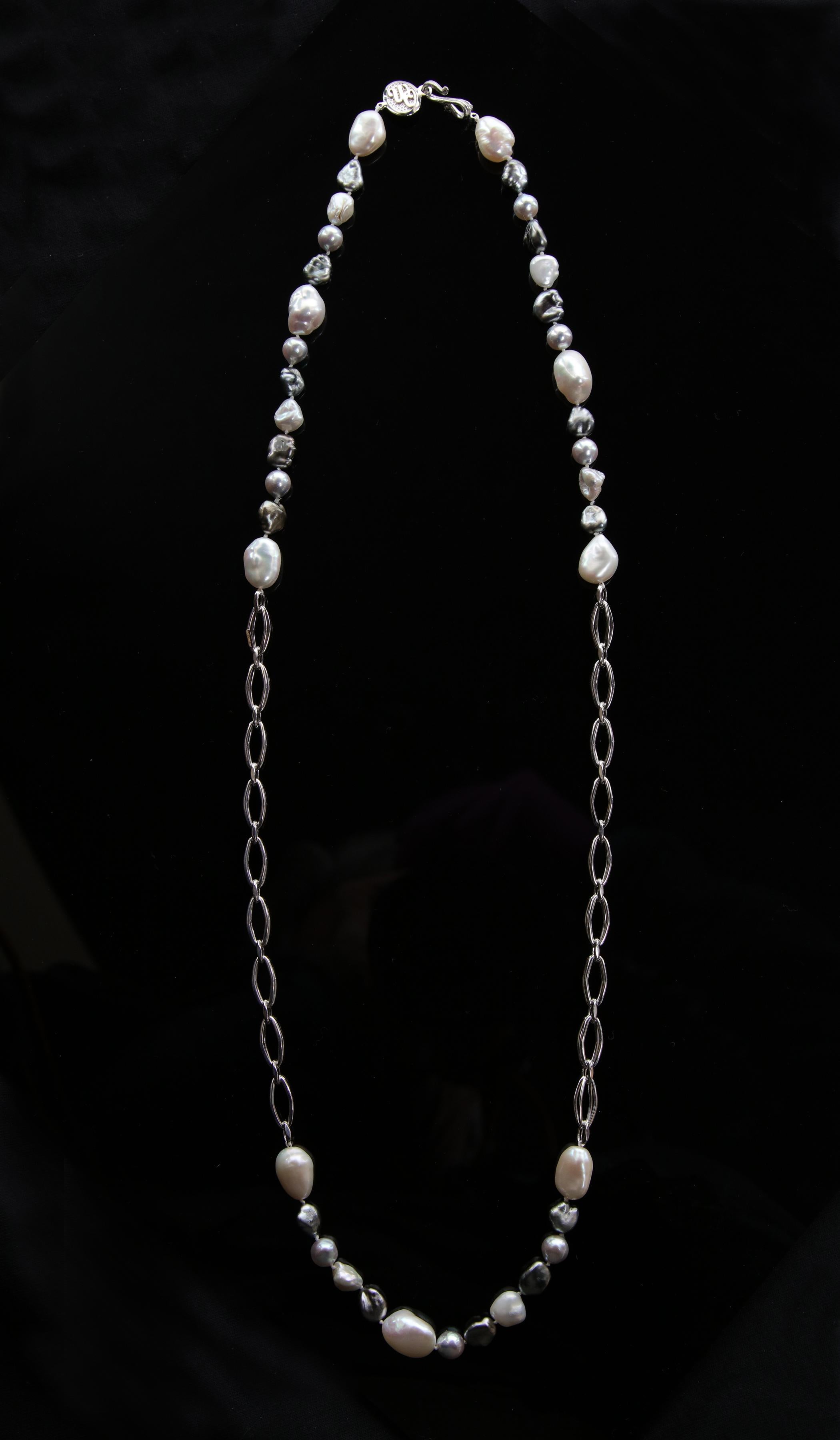 opera length pearl necklace