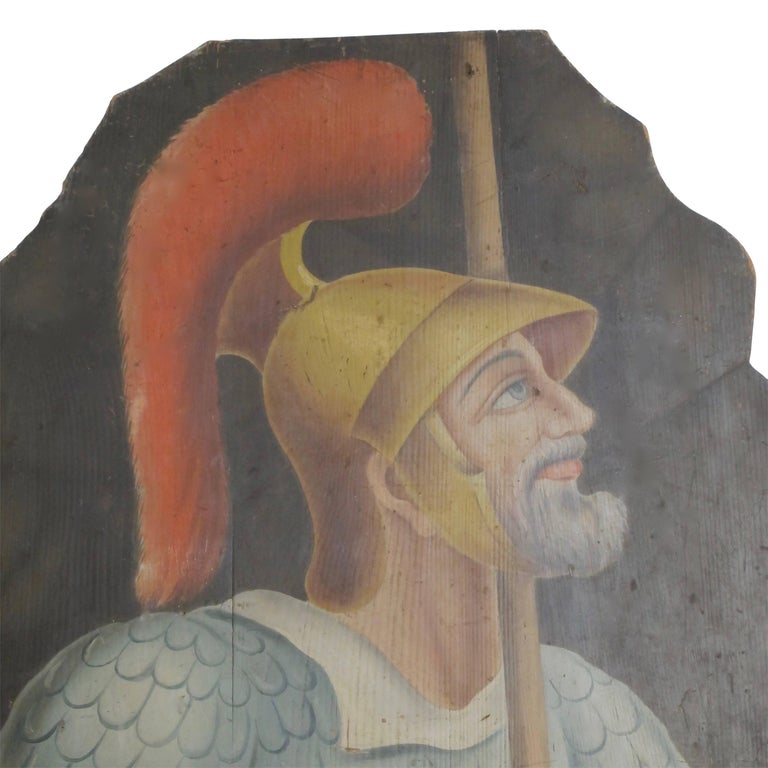 Opera or Theatre HandPainted on Wood Dummy Boards, 19th Century For