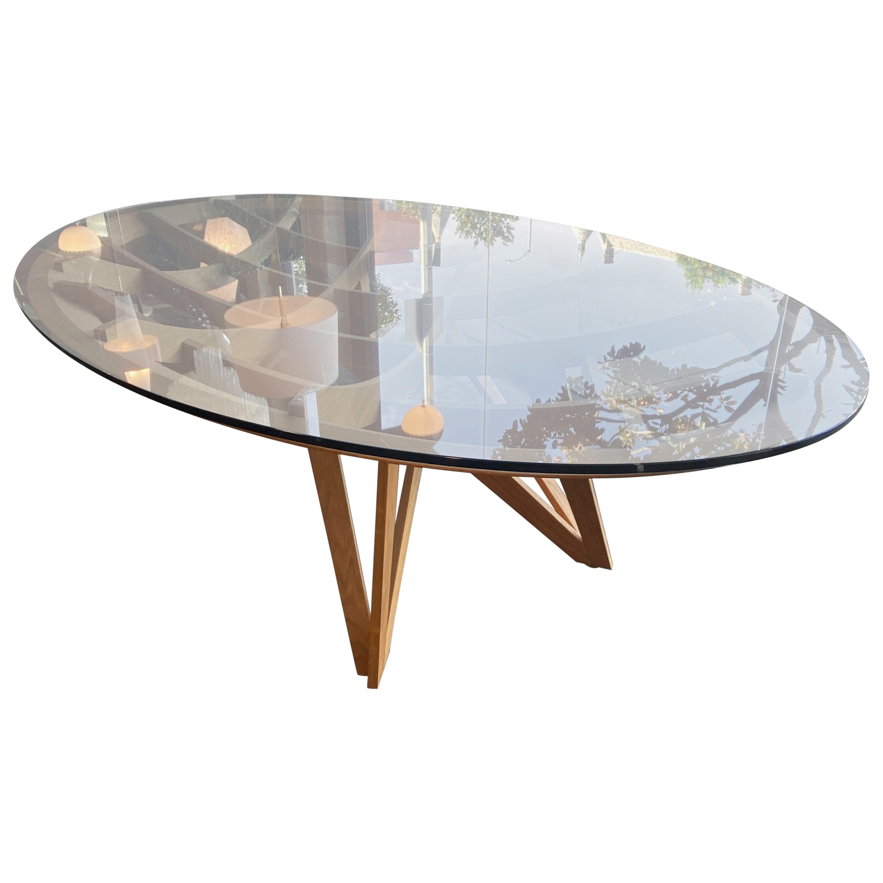 "Opera" Oval Dining Table Drawn by Mario Bellini
