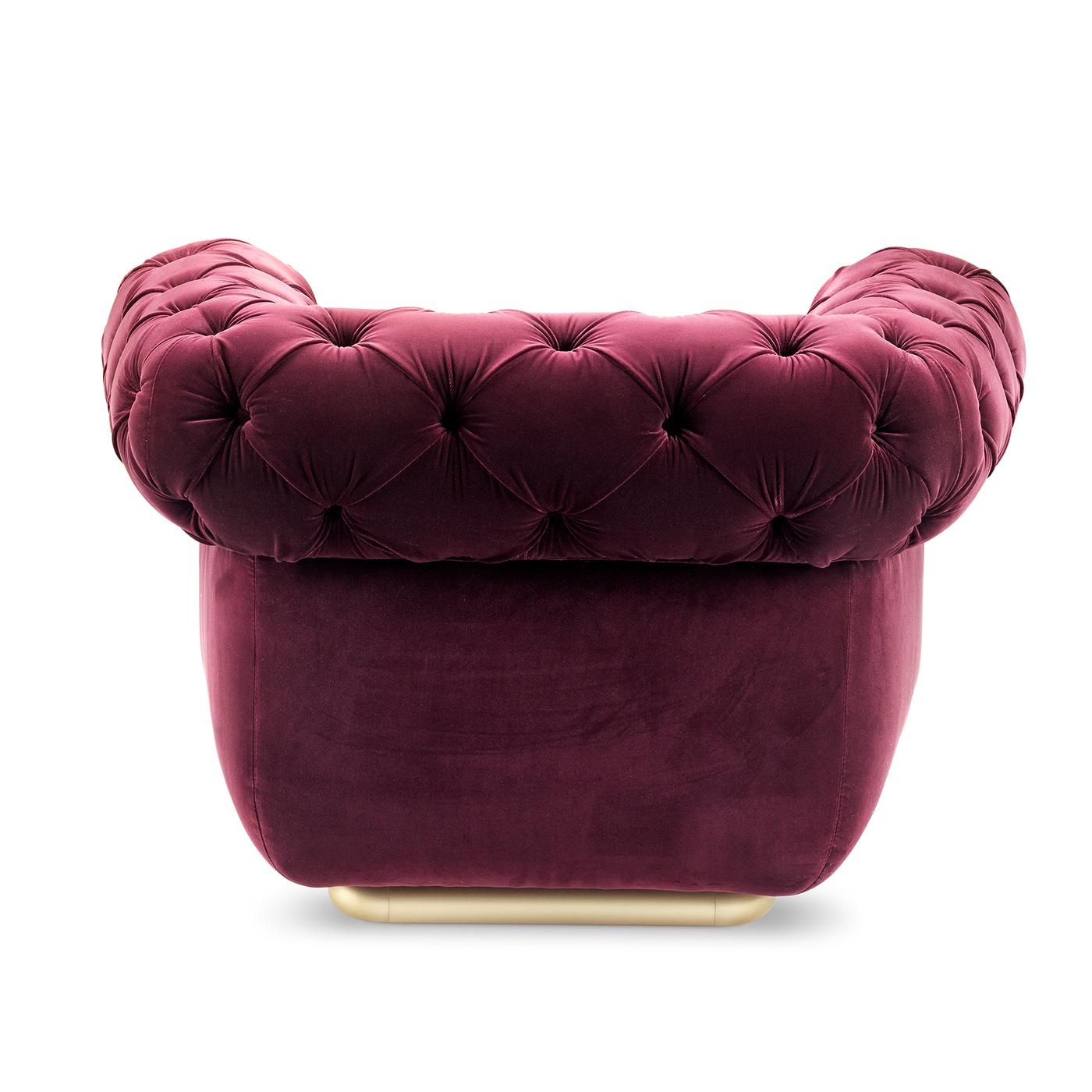 Modern Opera Purple Armchair by Stefano Giovannoni For Sale