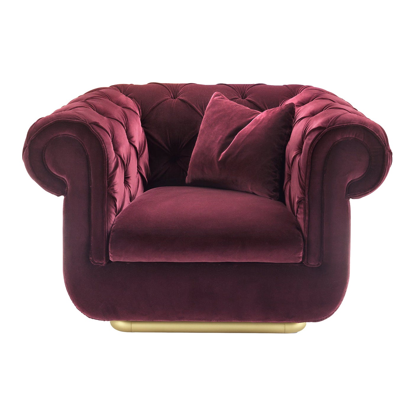 Opera Purple Armchair by Stefano Giovannoni
