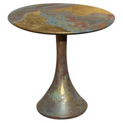 Opera' Small Polychrome Metal Side Table