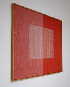 Handwoven piece in a contemporary style - Flag No. 27