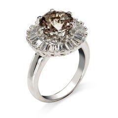 Ophelia 3 Carat Diaspore Engagement Ring with Diamonds 1.28 Carat