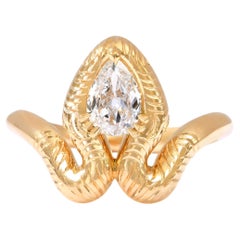 Ophidia Diamantring aus 18k Gold, 0,7ct G/H VSI von Capucine H