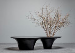 Concrete Island Coffee Table by OPIARY (L78", W40", H17")