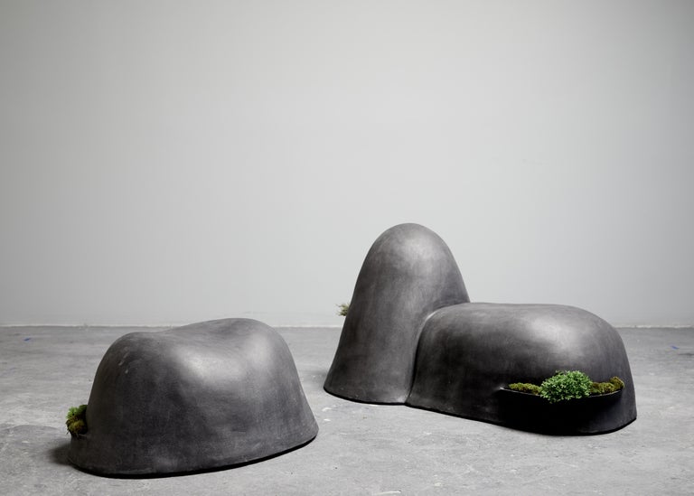 Contemporary OPIARY 'Soy Una Roca' Sculptural Concrete Seat  For Sale