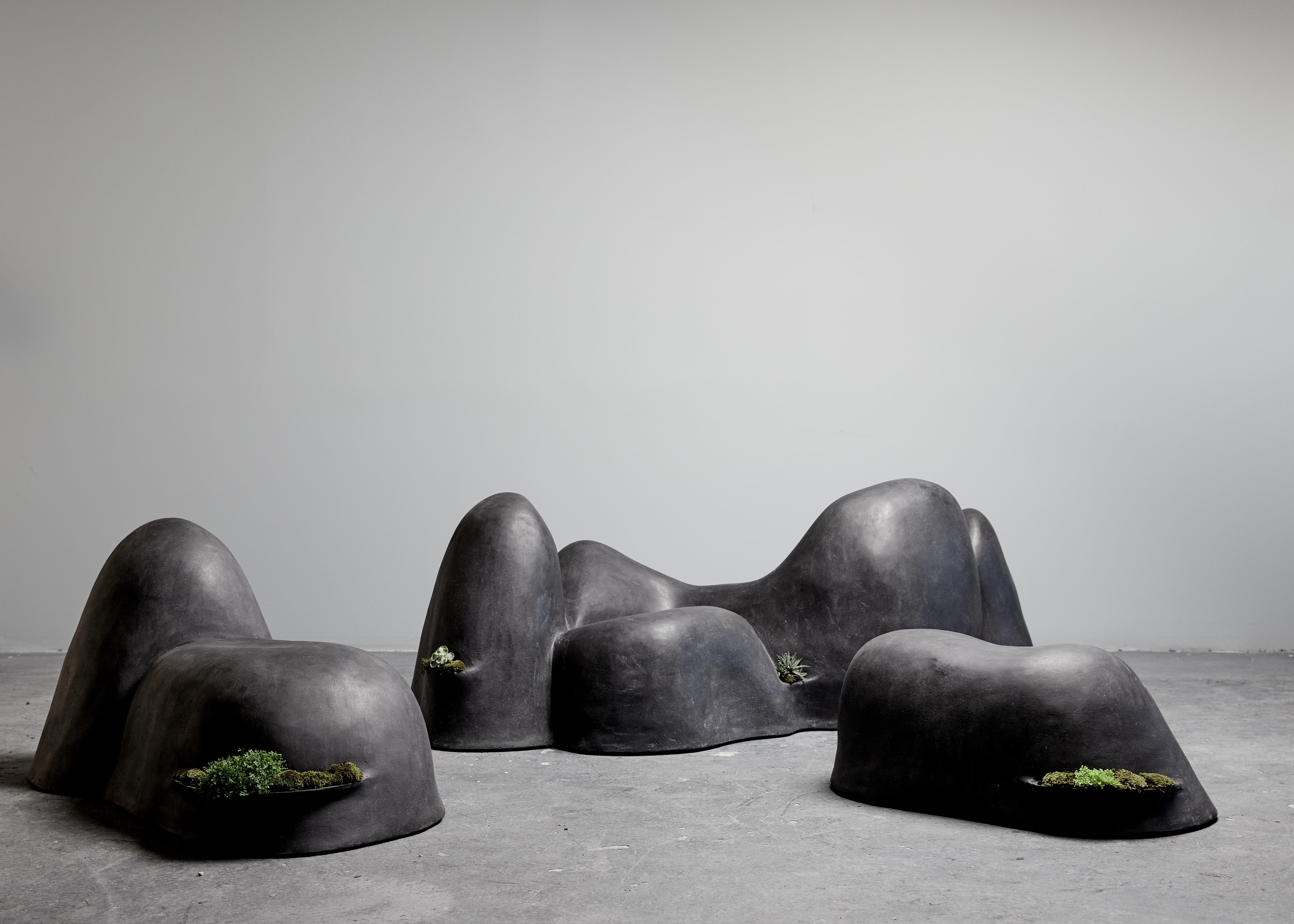 Contemporary OPIARY 'Soy Una Roca' Sculptural Concrete Seat  For Sale
