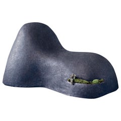 Antique OPIARY 'Soy Una Roca' Sculptural Concrete Seat 