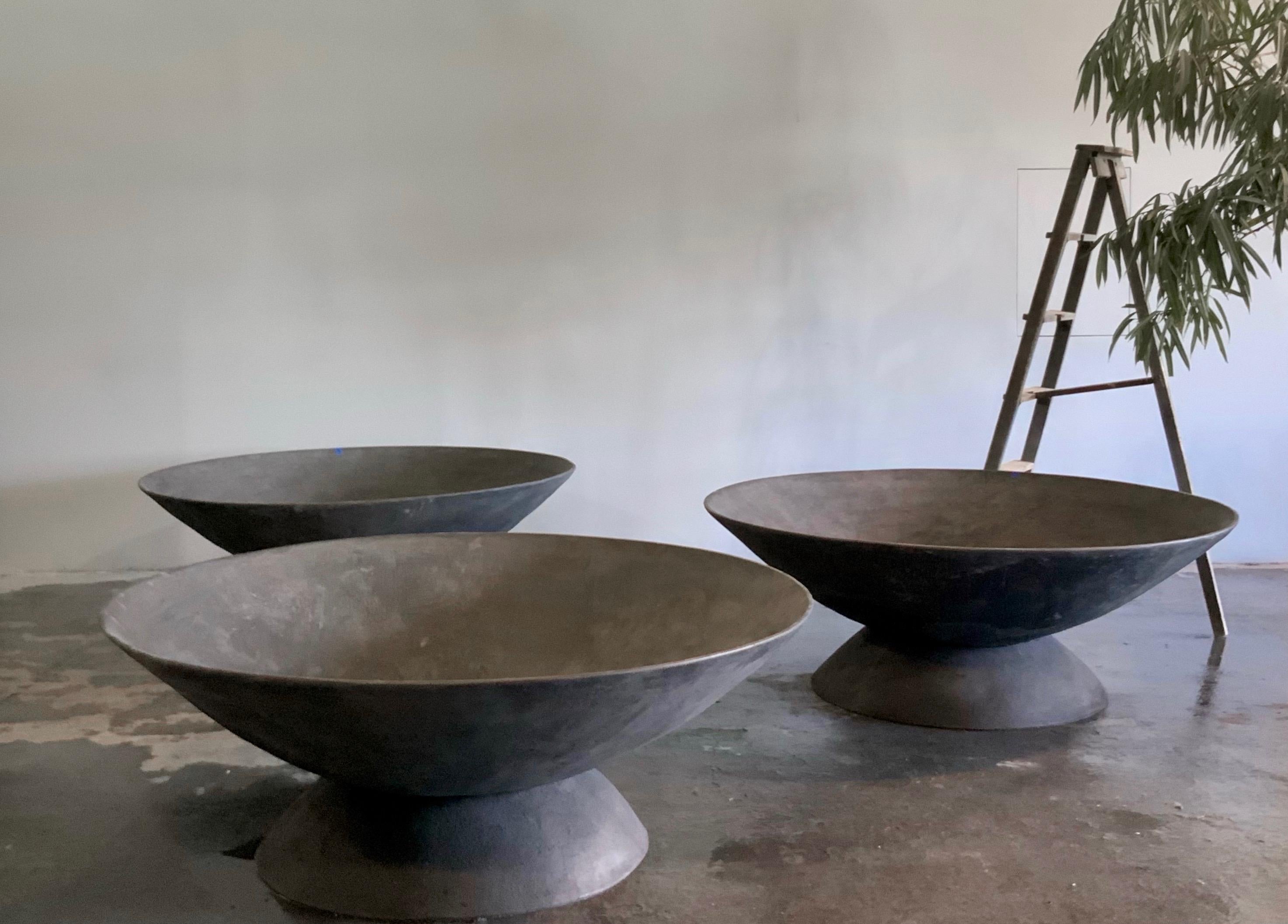 Contemporary Concrete Three-Tier Ukiyo Fountain by OPIARY For Sale