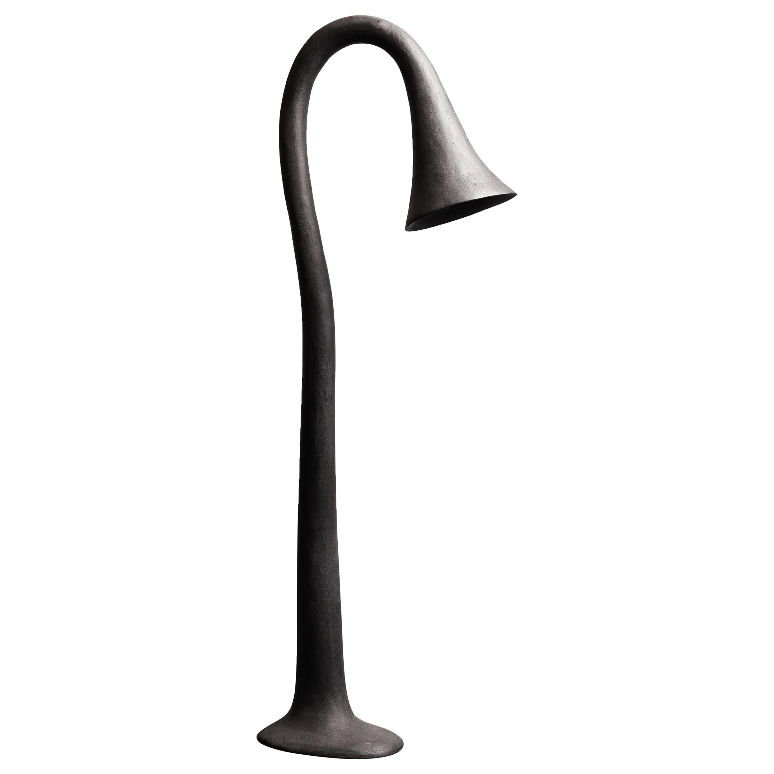 Concrete Hoodoo Standing Lamp by OPIARY (H72")