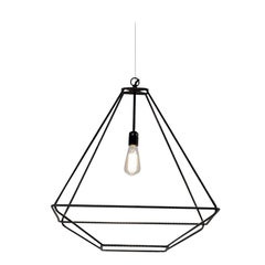 Opinion Ciatti Con.tradition Medium Suspension Ceiling Lantern in Black