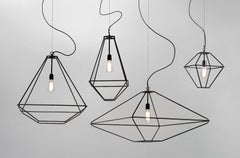 Opinion Ciatti Con.Tradition XS Suspension Ceiling Lantern in Black