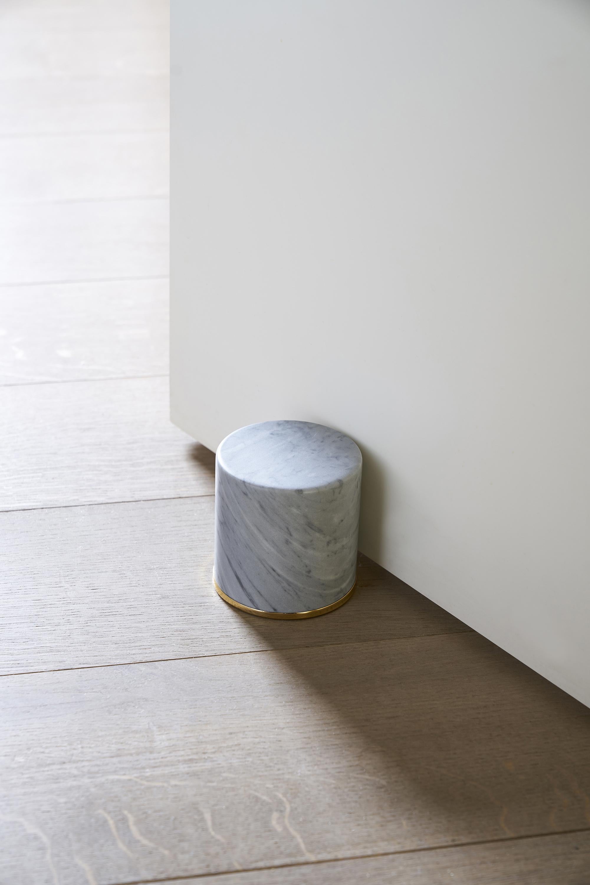 Marble Opinion Ciatti Fermaporte Cylindrical Doorstop For Sale