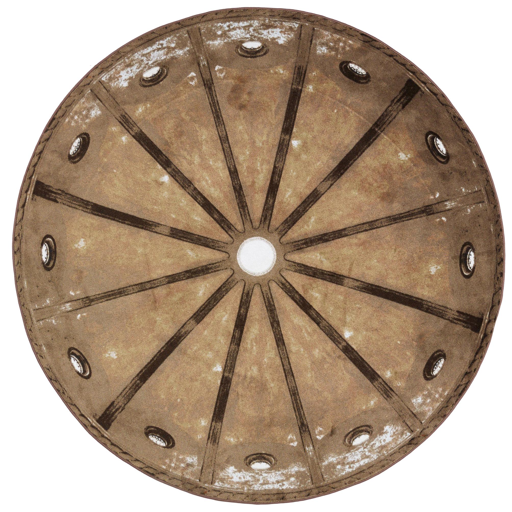 For Sale: Multi (Old Sacristy Dome) Opinion Ciatti Firenze Sacristy Dome Small Round Rug
