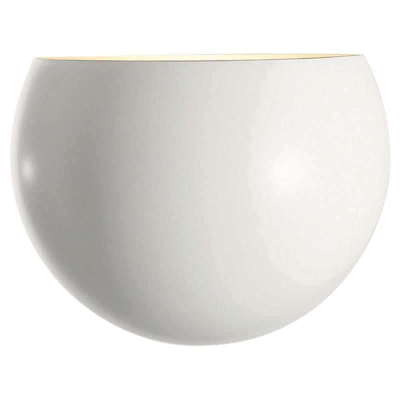 For Sale: White Opinion Ciatti LAlampada Medium Wall Sconce