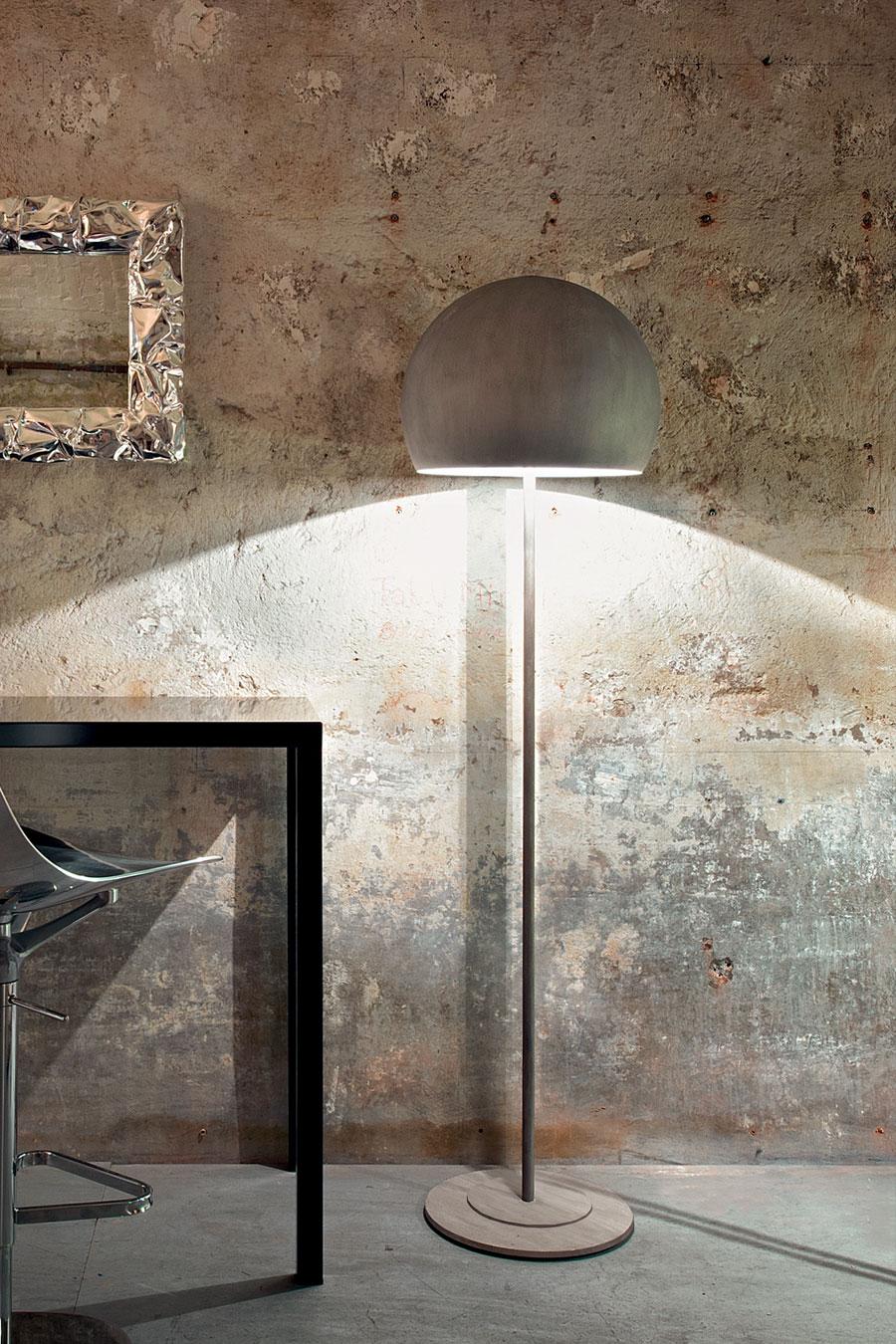 Steel Opinion Ciatti LAlampada Small Floor Lamp For Sale