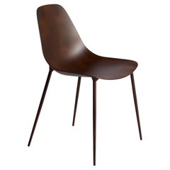 Opinion Ciatti MAMMAMIA Non Stackable Chair in Bronze Finish by Marcello Ziliani