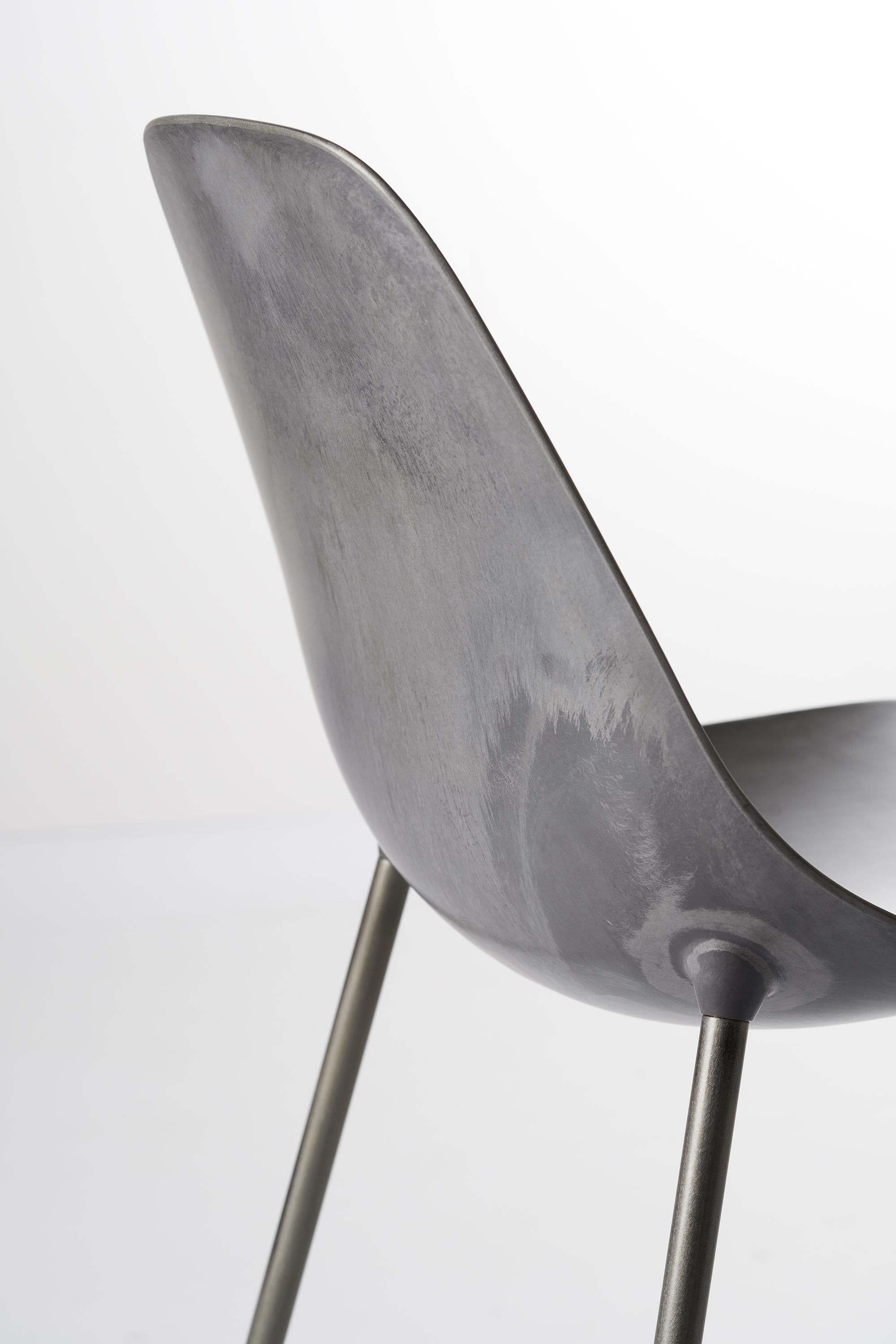 Opinion Ciatti Mammamia Raw Non Stackable Chair by Marcello Ziliani In New Condition For Sale In Brooklyn, NY