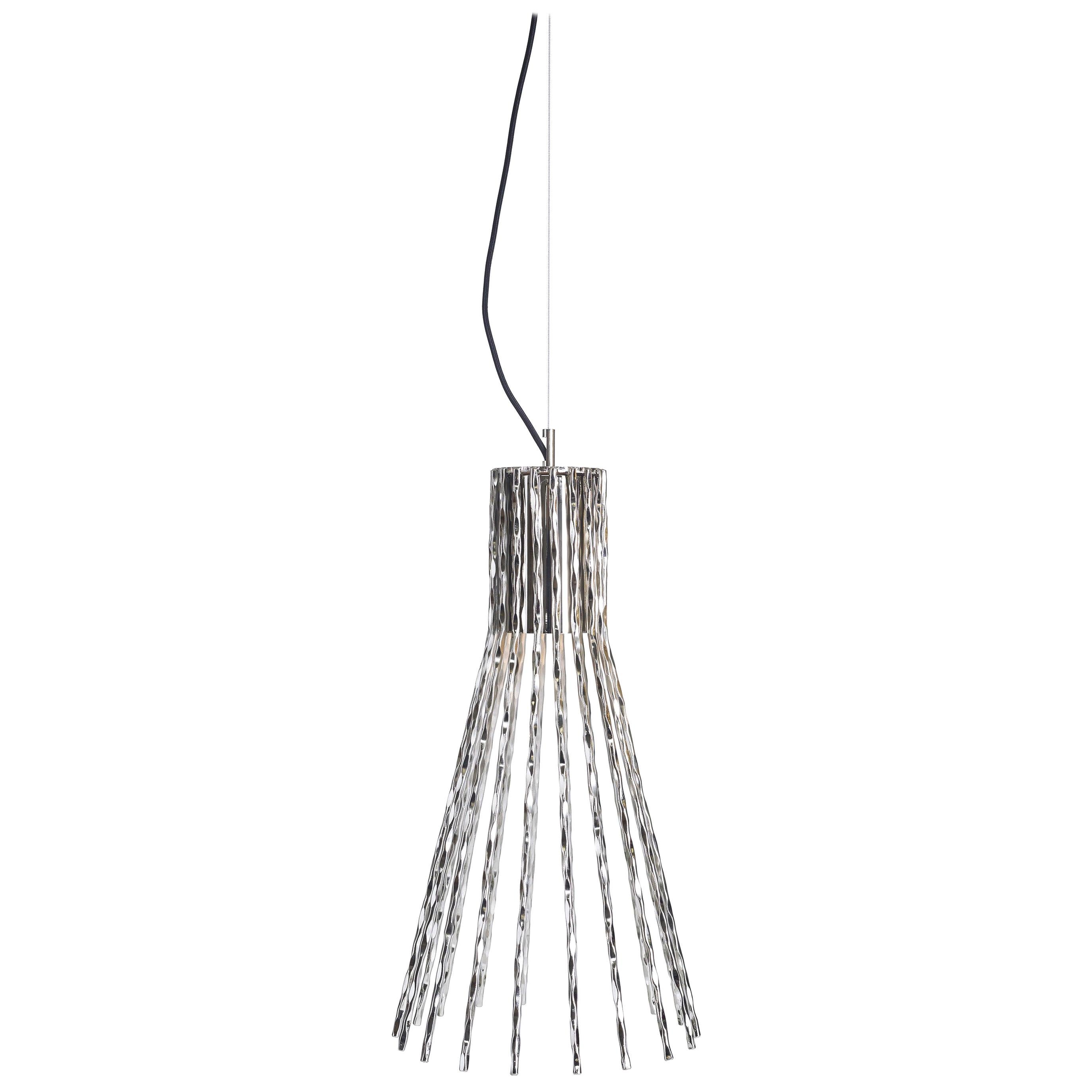 For Sale: Silver (Chrome) Opinion Ciatti Medium Batti, Batti Suspension Lamp