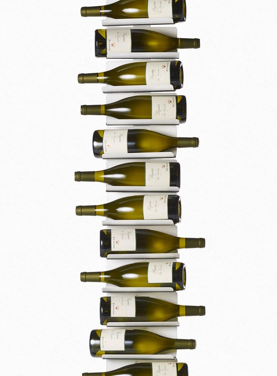 Opinion Ciatti Ptolomeo Vino Wall Mounted Wine Rack Small In New Condition For Sale In Brooklyn, NY