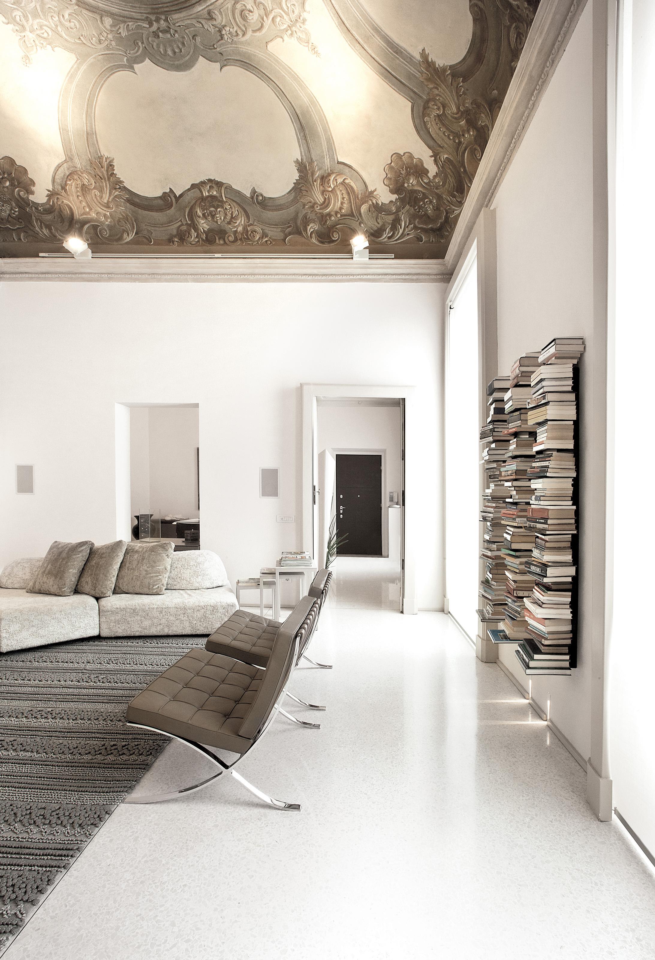 Modern Opinion Ciatti Ptolomeo Wall Large Bookcase For Sale