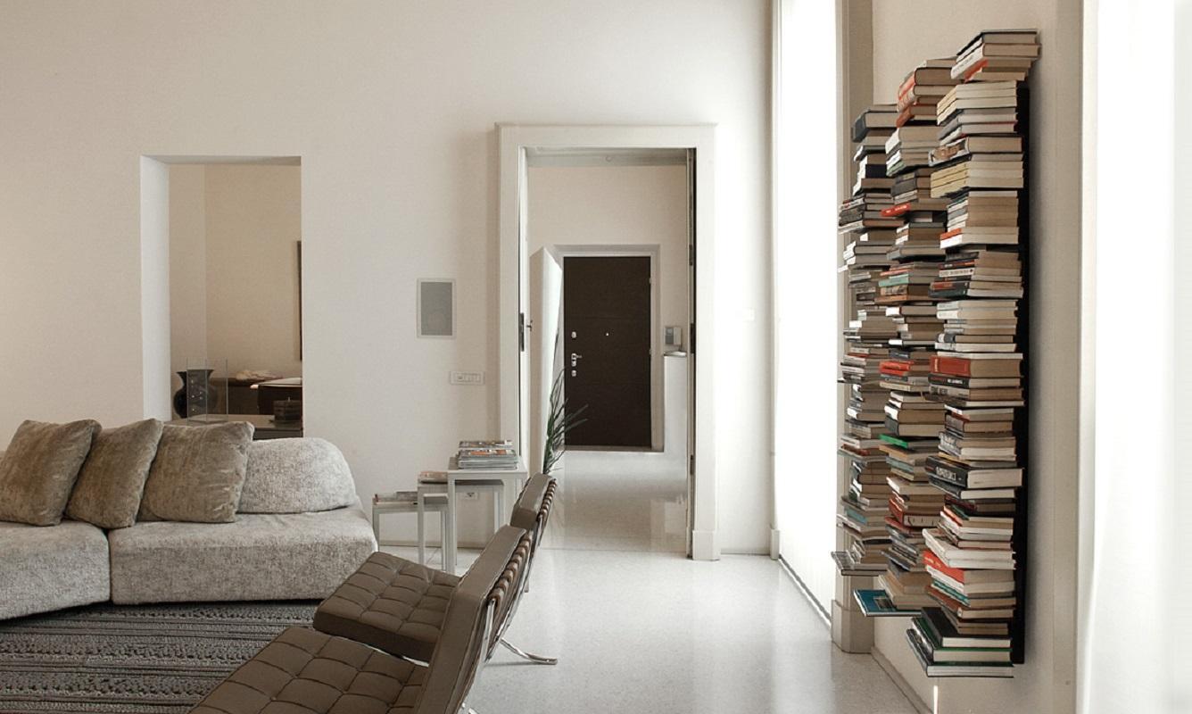 Contemporary Opinion Ciatti Ptolomeo Wall Large Bookcase For Sale