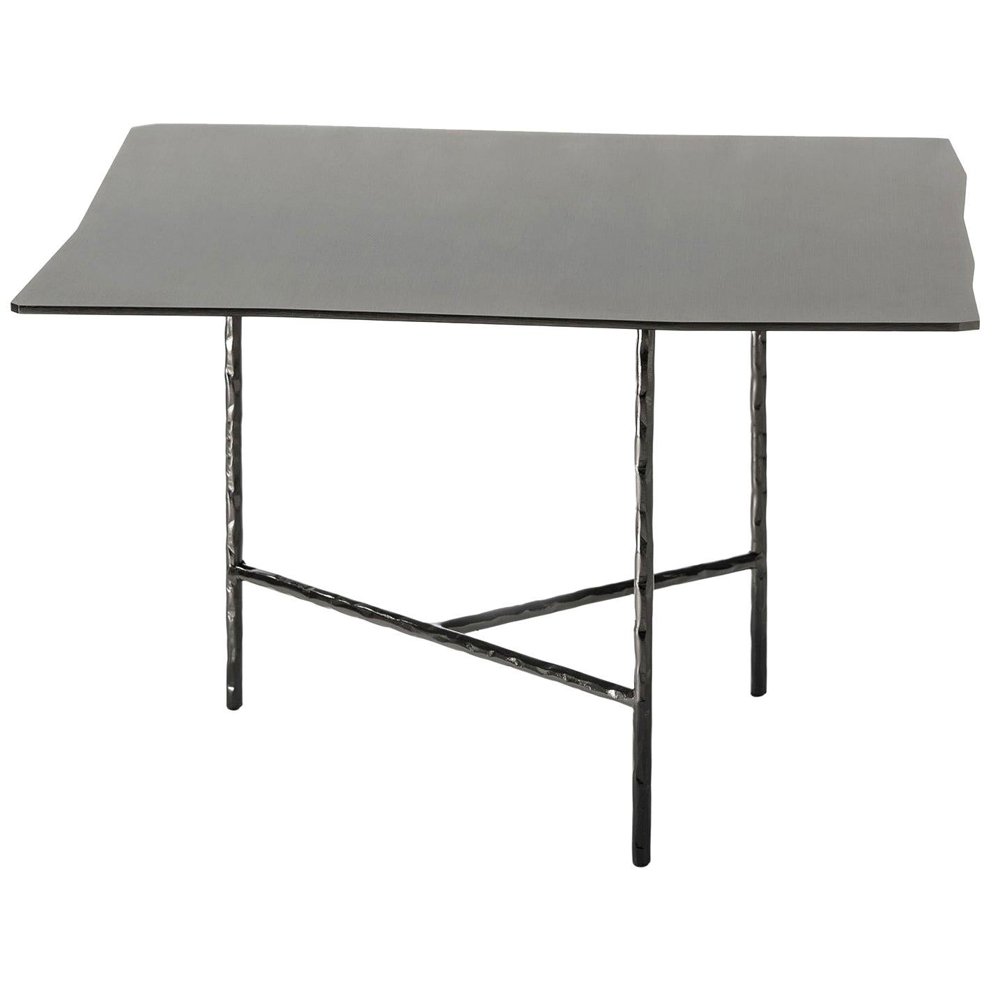 For Sale: Black (Black Nickel) Opinion Ciatti XXX Large Square Table