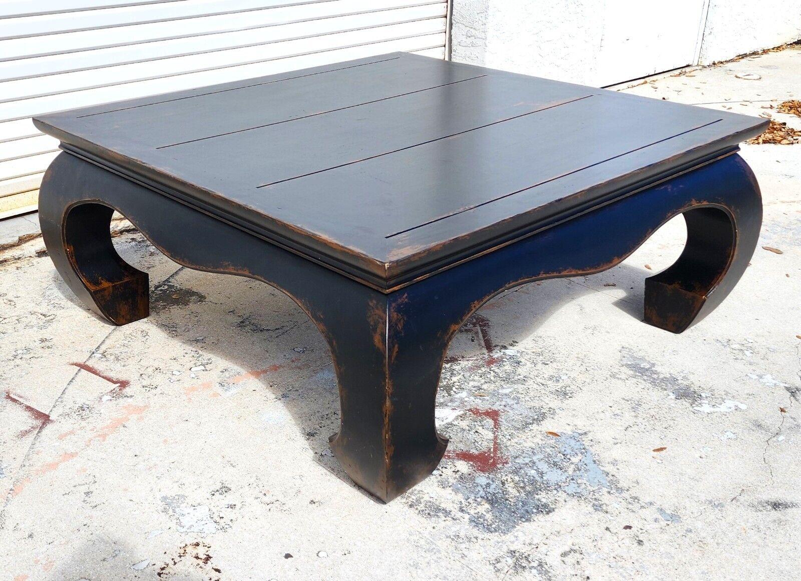 Opium Coffee Table Ming Chinoiserie In Good Condition In Lake Worth, FL