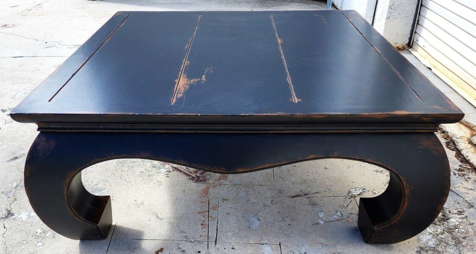 Wood Opium Coffee Table Ming Chinoiserie