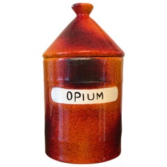 Pot Vice en forme de corde en opium d'Alvino Bagni pour Raymor