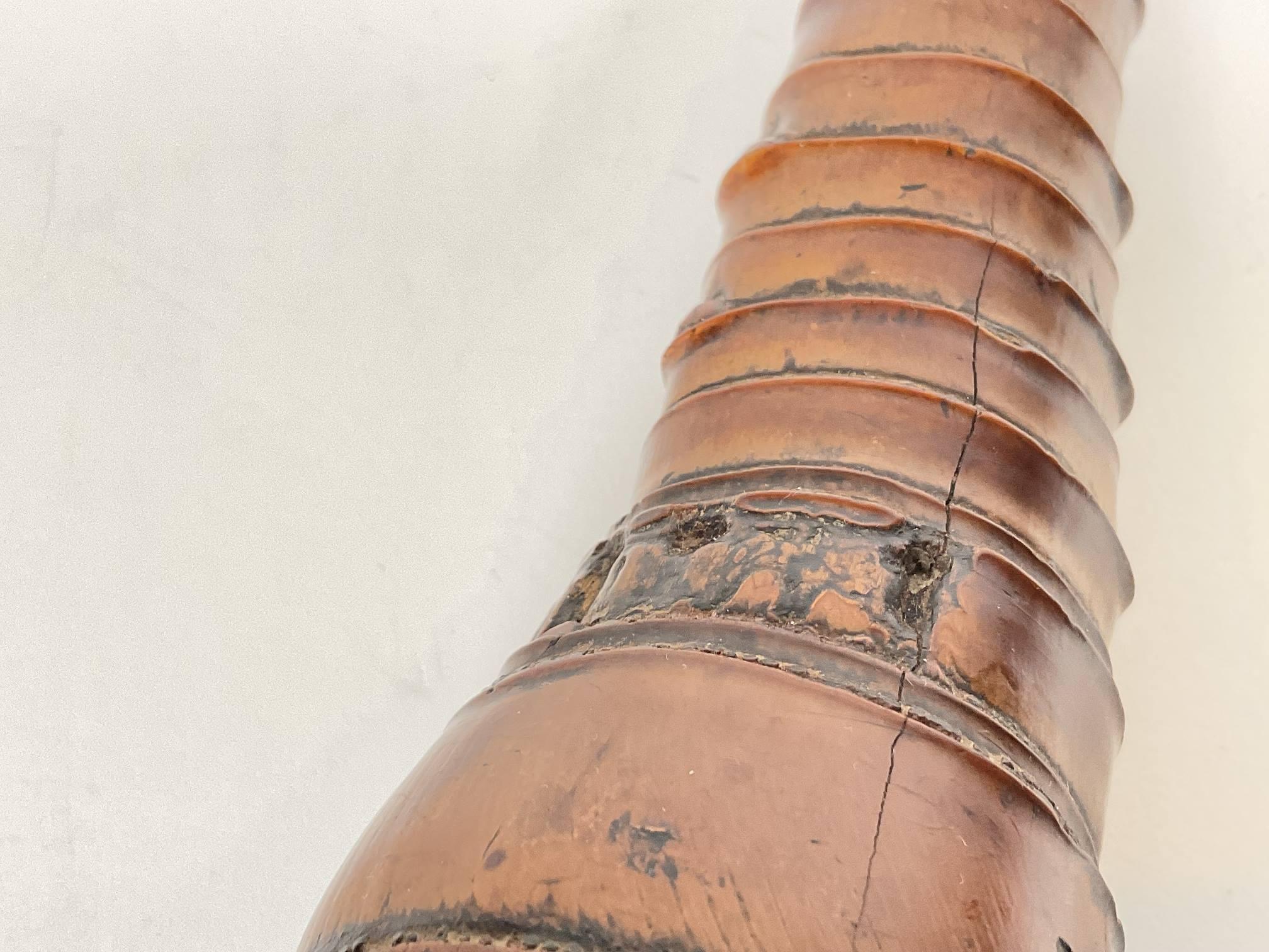 Opium Pipe from the Nineteenth Century In Good Condition For Sale In Norwell, MA