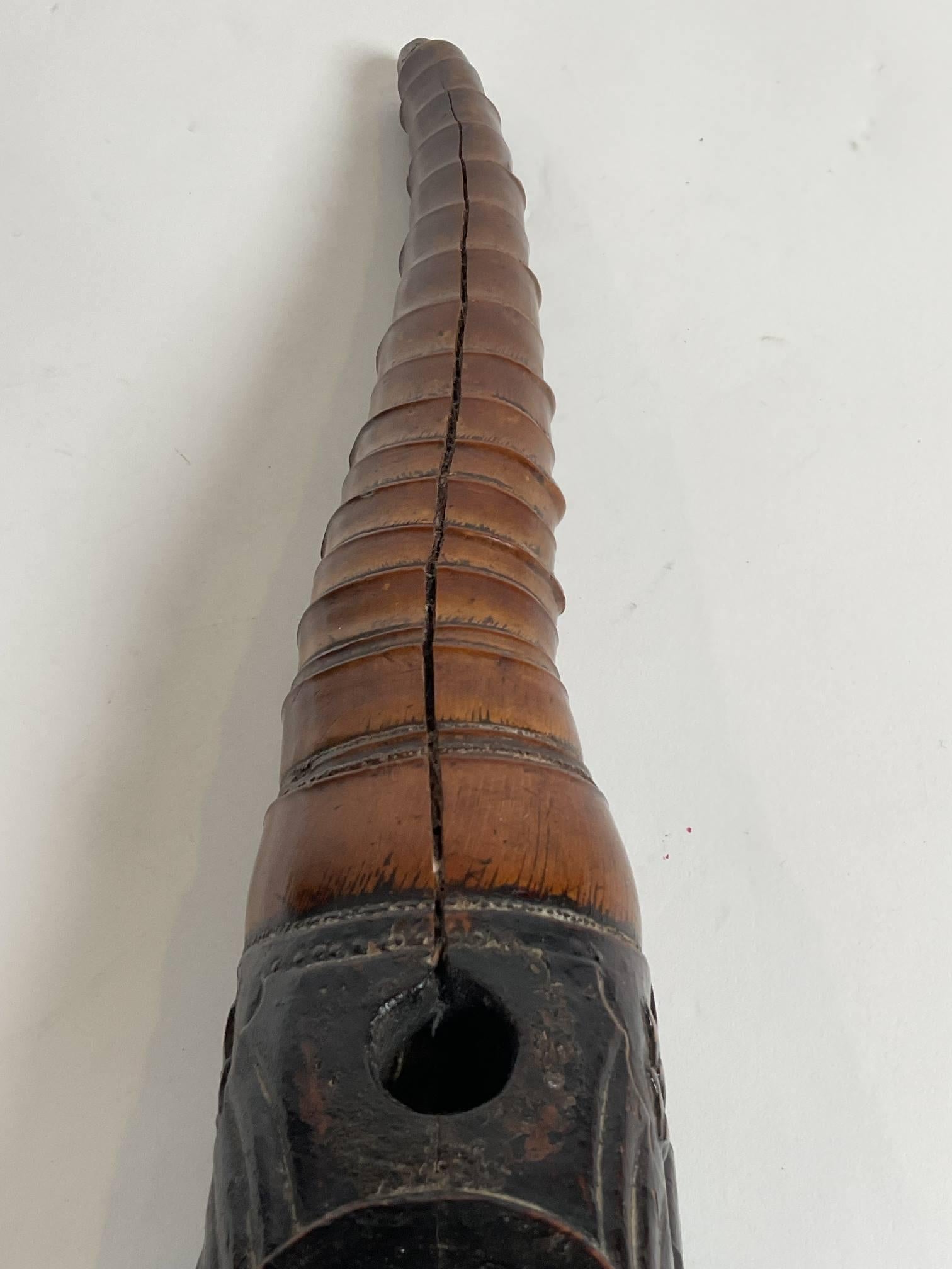 Mid-20th Century Opium Pipe from the Nineteenth Century For Sale