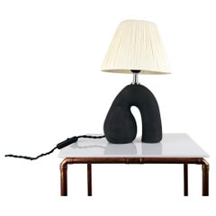 Lámpara de mesa "Opposée", negro granito "mate" Precio normal