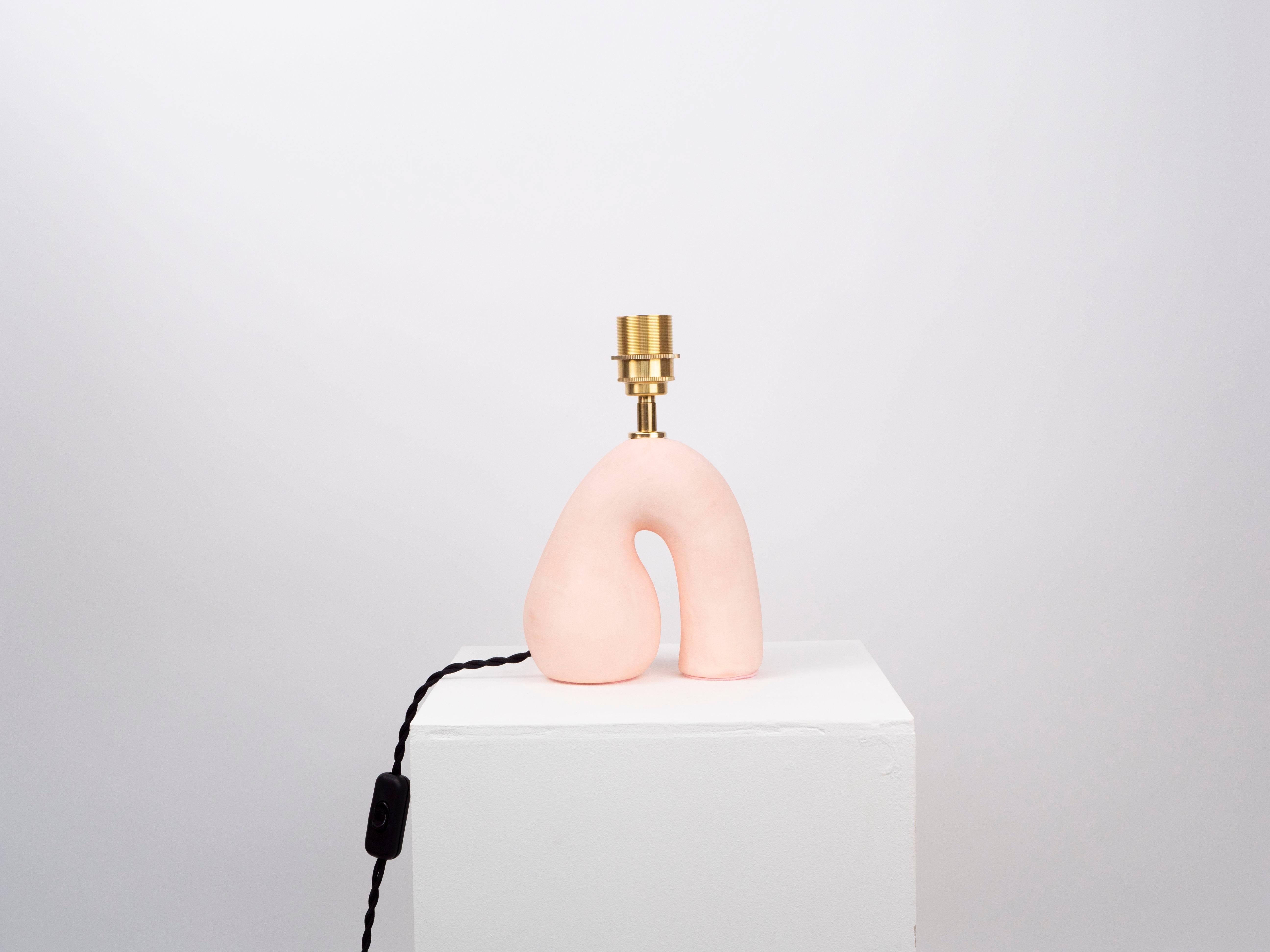 ‘Opposée’ Table Lamp - Pink 'Matte' In New Condition For Sale In London, GB