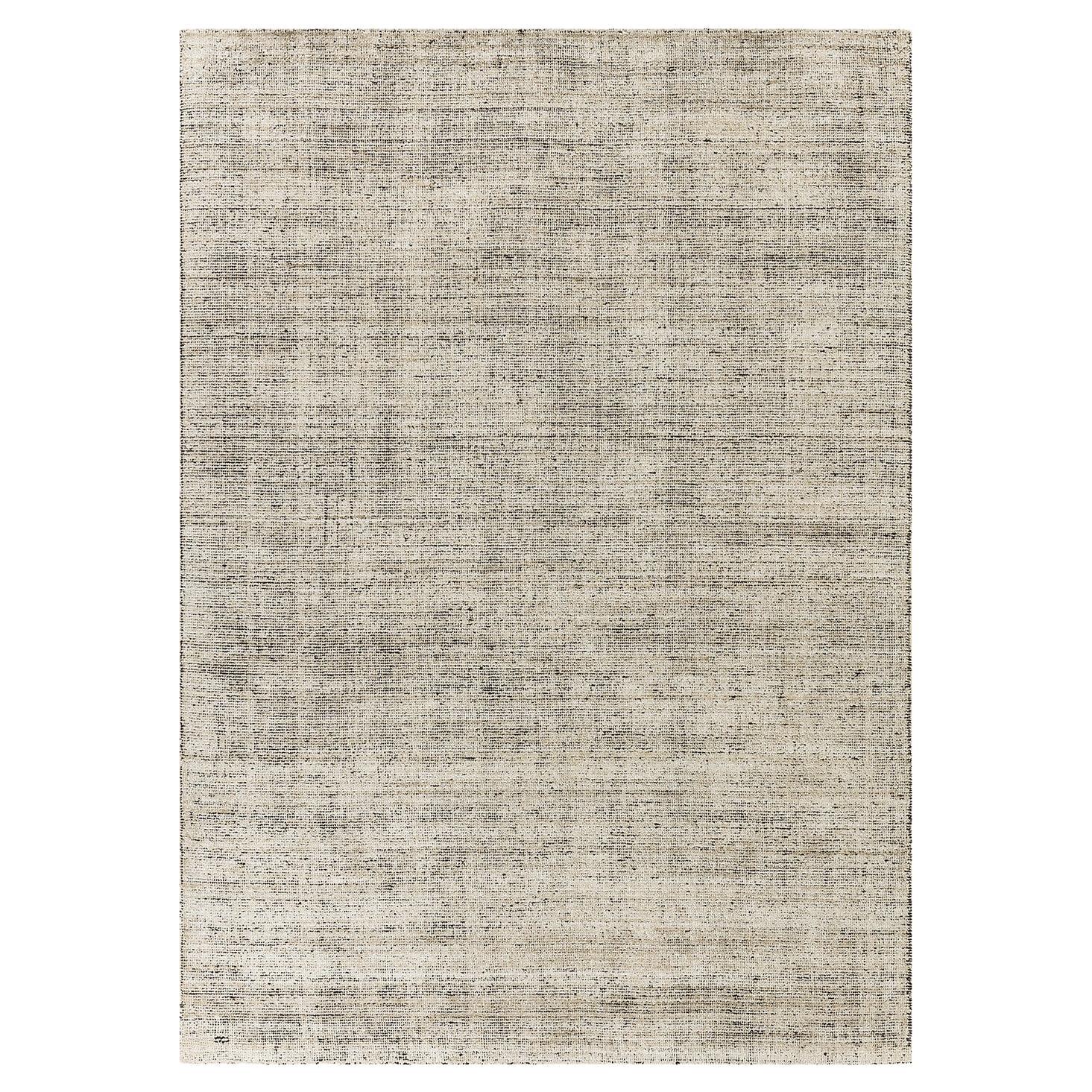 Alfombra rectangular Artisan Opposite Loom 240 en seda de bambú y lana by Mohebban