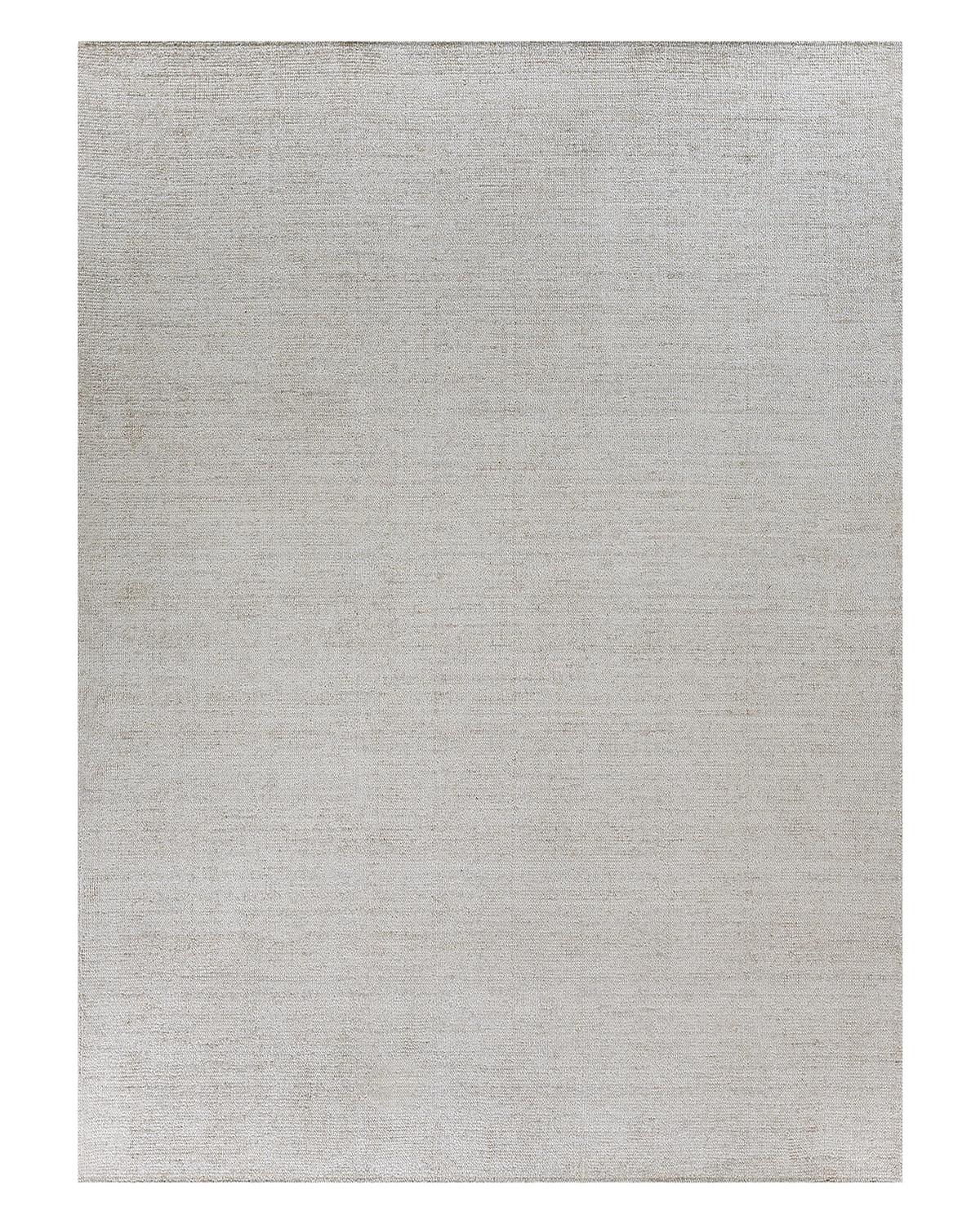 Post-Modern Artisan Opposite Loom 300 Rectangular Rug in Bamboo Silk and Wool by Mohebban For Sale