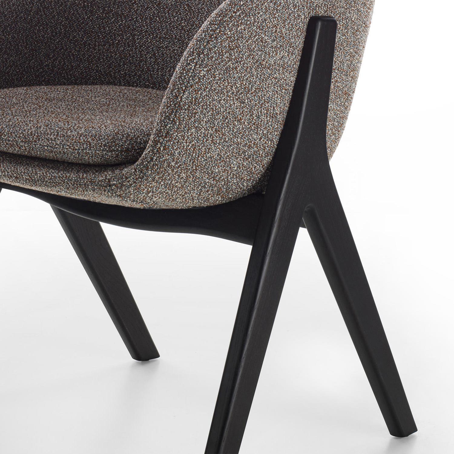 Fabric Oprah Ash Dark Chair For Sale