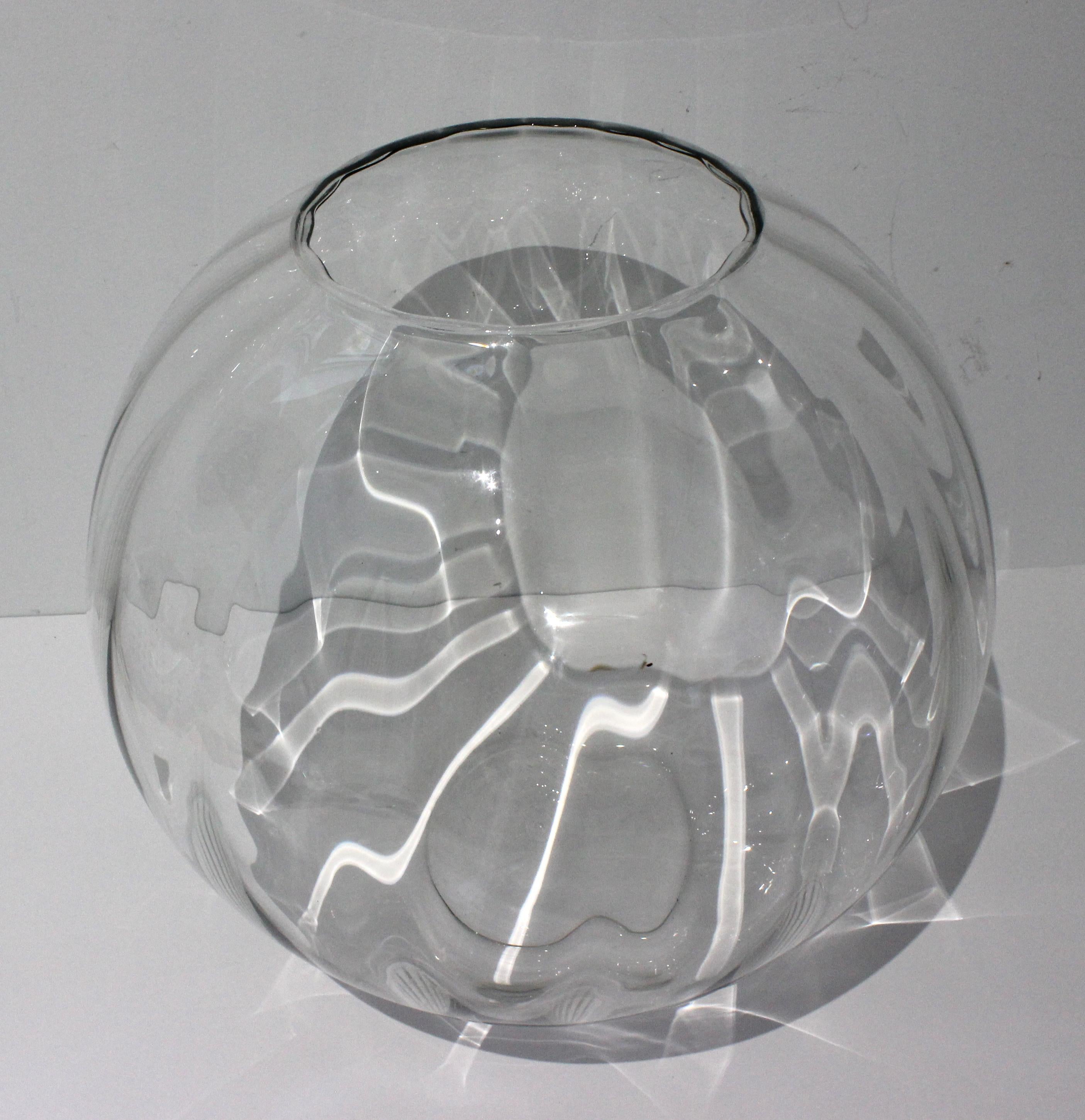Murano Glass Optic Vase