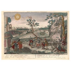 Optica Print of Joseph Relating His Dream to His Brothers, 1770 – Biblical Scene