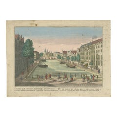 Optica View Amsterdam Kloveniersburgwal & St. Anthoniesluis, c.1770