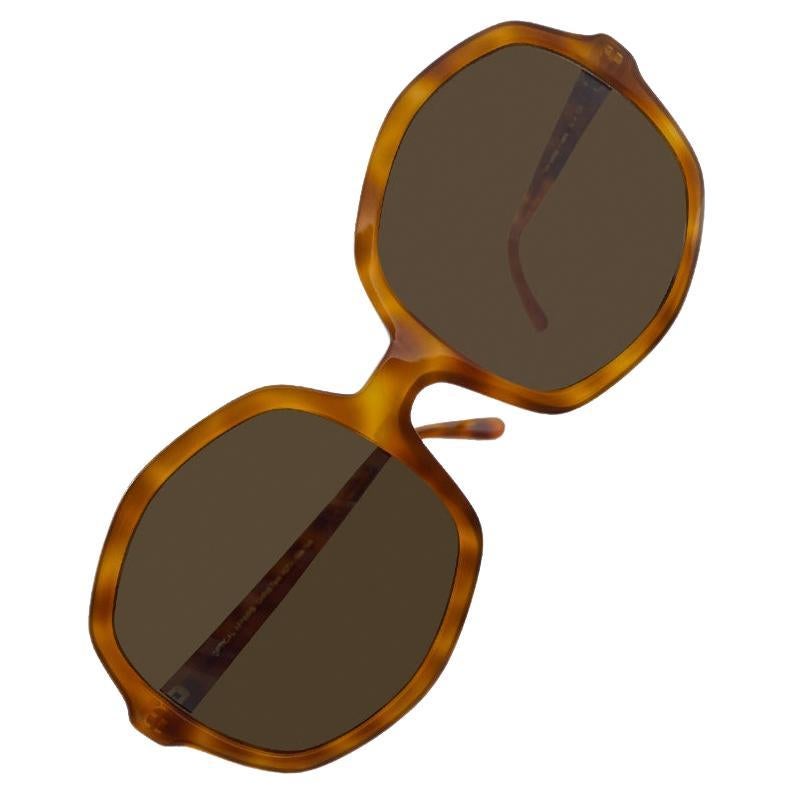 Affaires optiques - Série 6555 - lunettes de soleil ambrées - 1994  en vente
