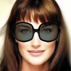 Optical Affairs - Series 6555 - black sunglasses - 1994