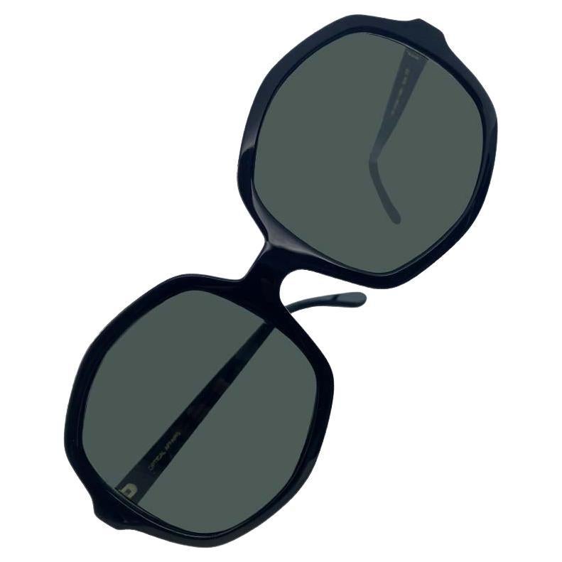 Optische Angelegenheiten – Serie 6555 – schwarze Sonnenbrille – 1994  im Angebot