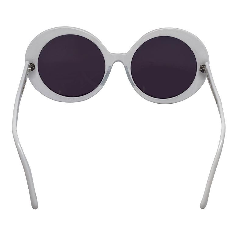 Optical Affairs - Series 6556 - lunettes de soleil blanches - 1992  en vente 1