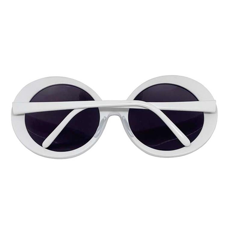 Optical Affairs - Series 6556 - lunettes de soleil blanches - 1992  en vente 2
