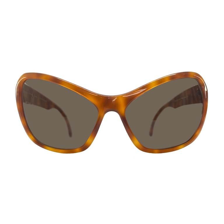 Affaires optiques - Série 6560 - lunettes de soleil ambrées - 1996  Excellent état - En vente à Miami Beach, FL
